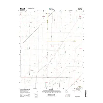 2014 Map of Mounds, 2014 Print