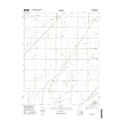 2017 Map of Mounds, 2017 Print