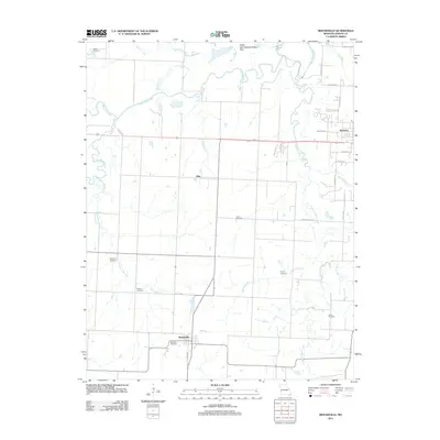 2011 Map of Moundville, 2011 Print