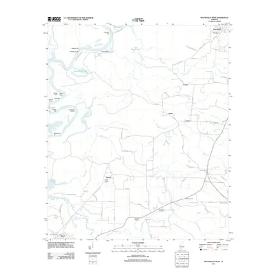 2011 Map of Moundville West, 2011 Print