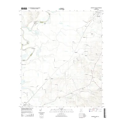 2014 Map of Moundville West, 2014 Print