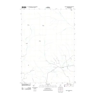 2011 Map of Mount Abraham, 2011 Print