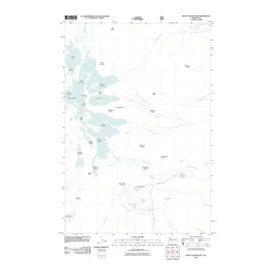 2011 Map of Mount Adams East, 2011 Print