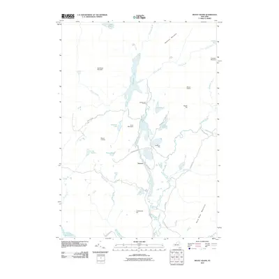 2010 Map of Mount Adams, 2010 Print