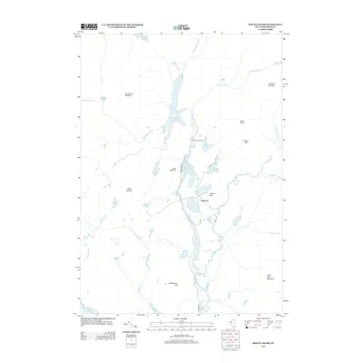 2013 Map of Mount Adams, 2013 Print