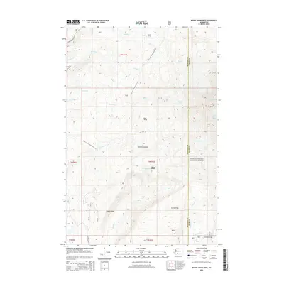 2014 Map of Mount Adams West, 2014 Print