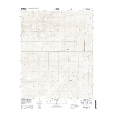 2015 Map of Mount Adelaide, 2015 Print