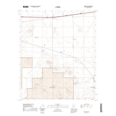 2023 Map of Mount Aden, 2023 Print