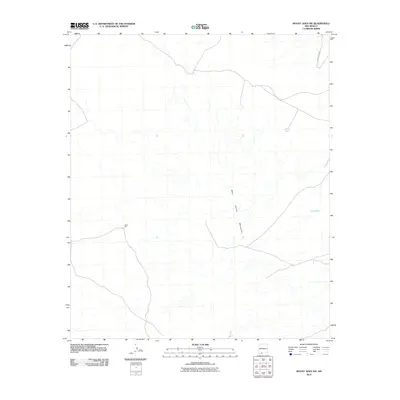 2010 Map of Mount Aden SW, 2010 Print