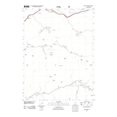 2011 Map of Mount Aire, 2011 Print