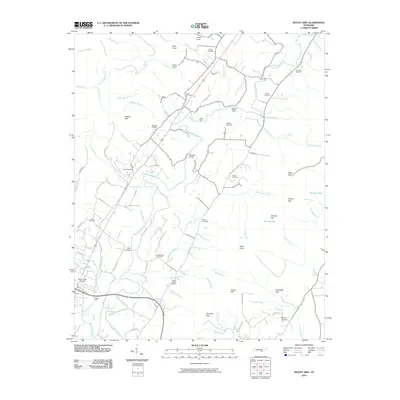 2010 Map of Mount Airy, 2010 Print