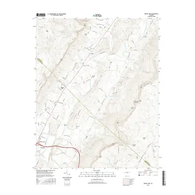2016 Map of Mount Airy, 2016 Print