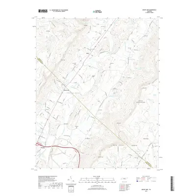 2019 Map of Mount Airy, 2019 Print