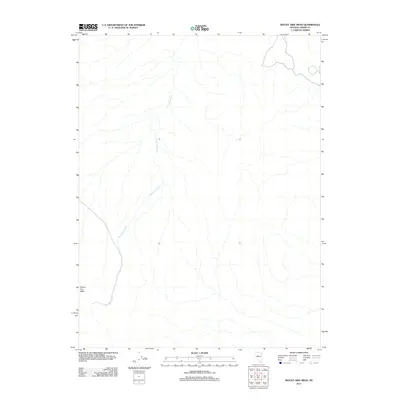 2011 Map of Mount Airy Mesa, 2011 Print