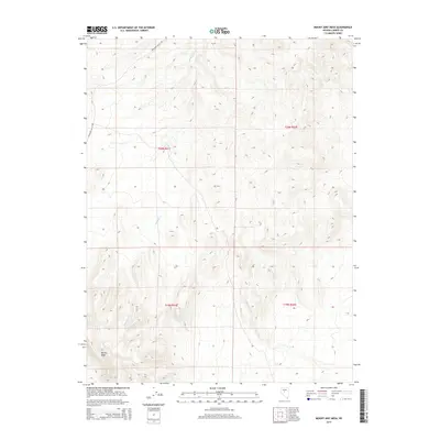 2014 Map of Mount Airy Mesa, 2014 Print
