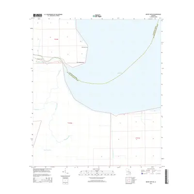 2015 Map of Mount Airy NE, 2015 Print