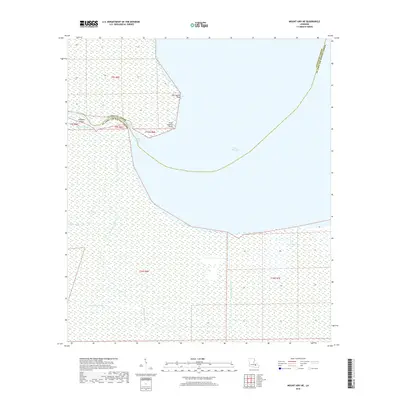 2018 Map of Mount Airy NE, 2018 Print