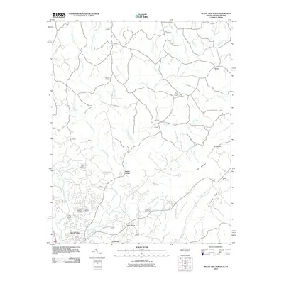 2010 Map of Mount Airy North, 2010 Print