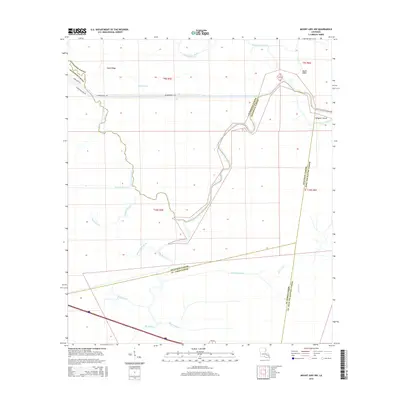 2015 Map of Mount Airy NW, 2015 Print