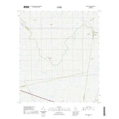 2020 Map of Mount Airy NW, 2020 Print