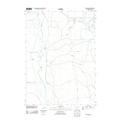 2012 Map of Mount Airy, 2012 Print