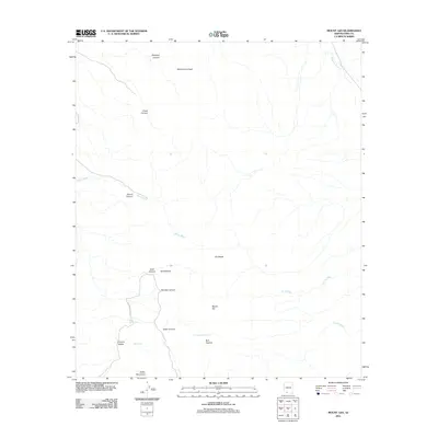2011 Map of Mount Ajo, 2011 Print