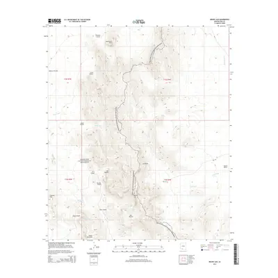 2014 Map of Mount Ajo, 2014 Print