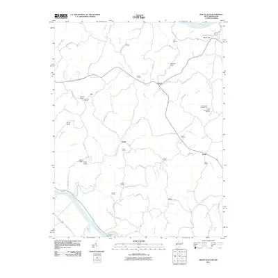 2011 Map of Mount Alto, 2011 Print