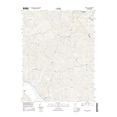 2014 Map of Mount Alto, 2014 Print