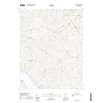2019 Map of Mount Alto, 2019 Print