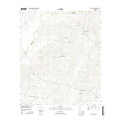 2014 Map of Mount Andrew, 2014 Print