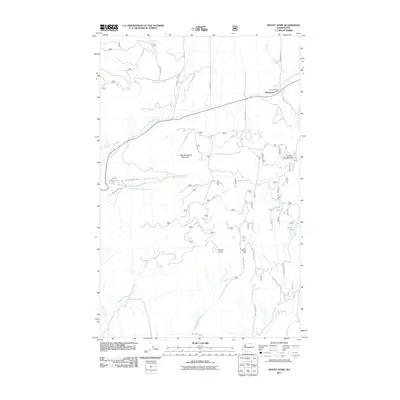 2011 Map of Mount Annie, 2011 Print