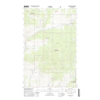 2017 Map of Mount Annie, 2017 Print