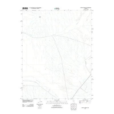 2011 Map of Mount Annie SE, 2011 Print