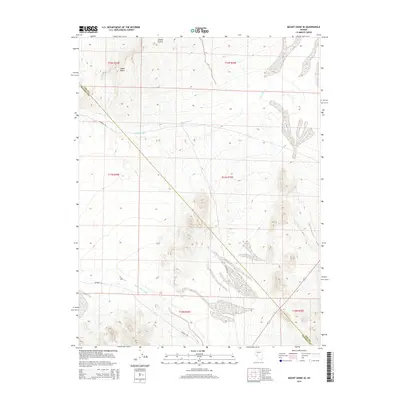 2014 Map of Mount Annie SE, 2014 Print