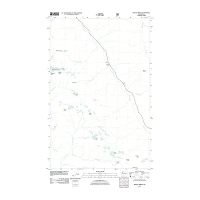 2011 Map of Mount Arriva, 2011 Print