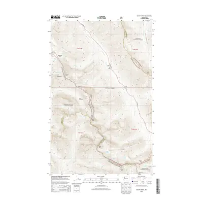 2014 Map of Mount Arriva, 2014 Print