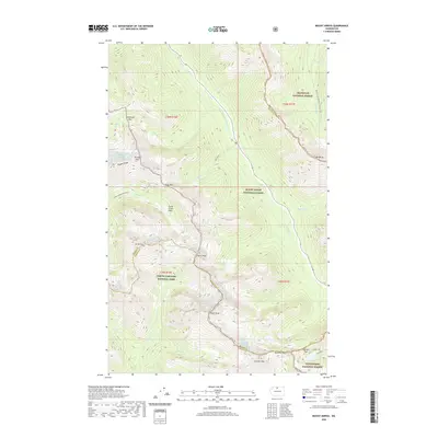 2020 Map of Mount Arriva, 2020 Print