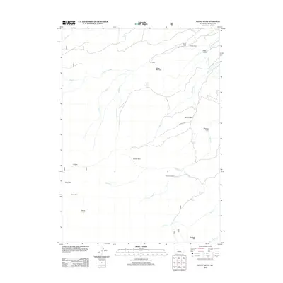 2012 Map of Mount Arter, 2012 Print
