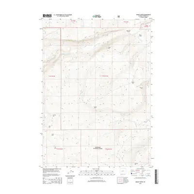 2015 Map of Mount Arter, 2015 Print