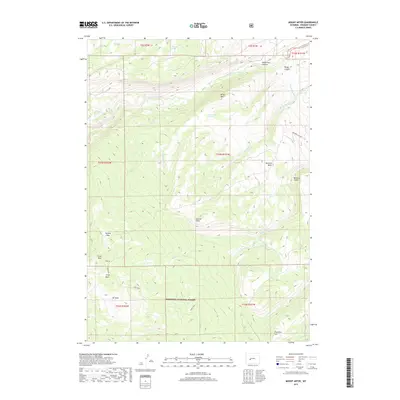 2017 Map of Mount Arter, 2017 Print