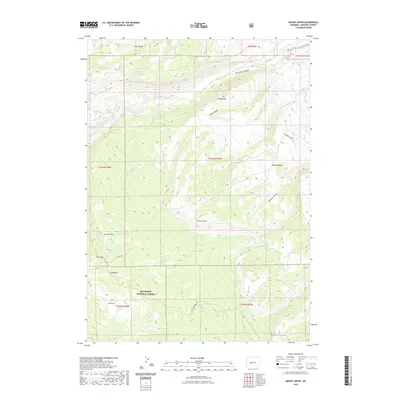 2021 Map of Mount Arter, 2021 Print