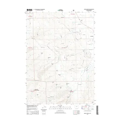 2015 Map of Mount Arter SE, 2015 Print