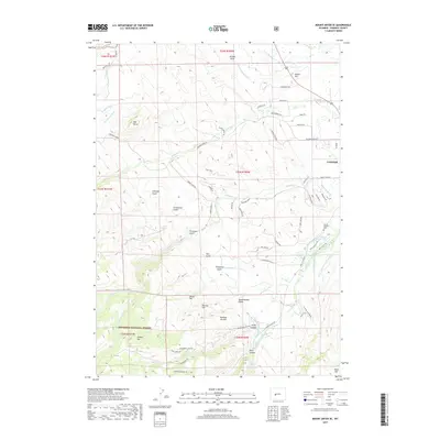 2017 Map of Mount Arter SE, 2017 Print