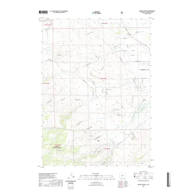 2021 Map of Mount Arter SE, 2021 Print