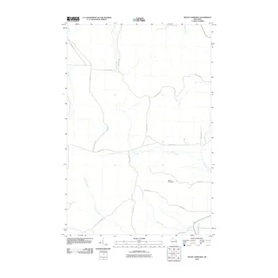2010 Map of Mount Ashwabay, 2010 Print
