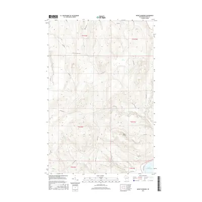 2015 Map of Mount Ashwabay, 2015 Print