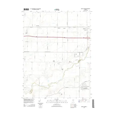 2015 Map of Mount Auburn, 2015 Print