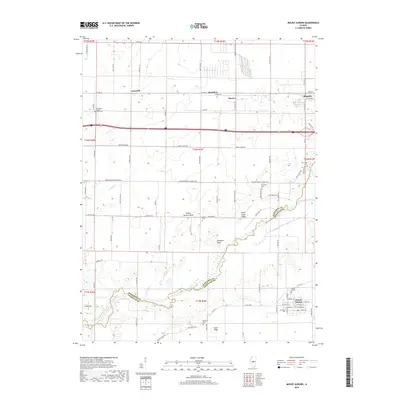 2018 Map of Mount Auburn, 2018 Print