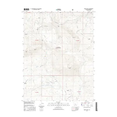 2016 Map of Mount Axtell, 2016 Print